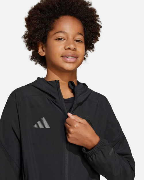 Chaqueta de chándal Real Madrid Junior - Negro - Footkorner