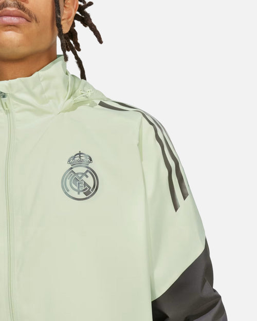 Veste de survêtement Real Madrid Tiro 2025/2026 Compétition - Vert - Footkorner