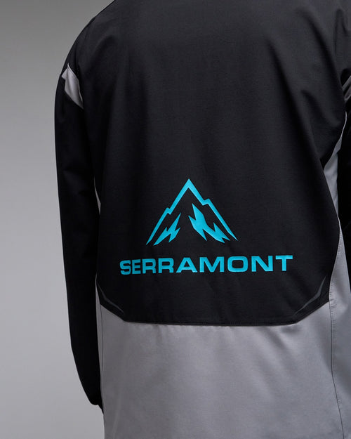 Veste de survêtement Running Serramont Velocity - Noir - Footkorner
