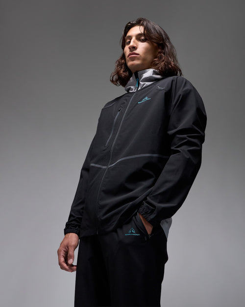 Veste de survêtement Running Serramont Velocity - Noir - Footkorner