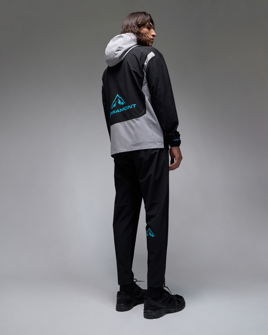 FootkornerVeste de survêtement Running Serramont Velocity - Noir