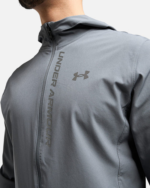 Under Armour Outrun The Storm Trainingsjacke – Grau - Footkorner