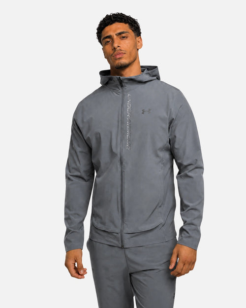 Under Armour Running Outrun The Storm Track Jacket - Grey - Footkorner