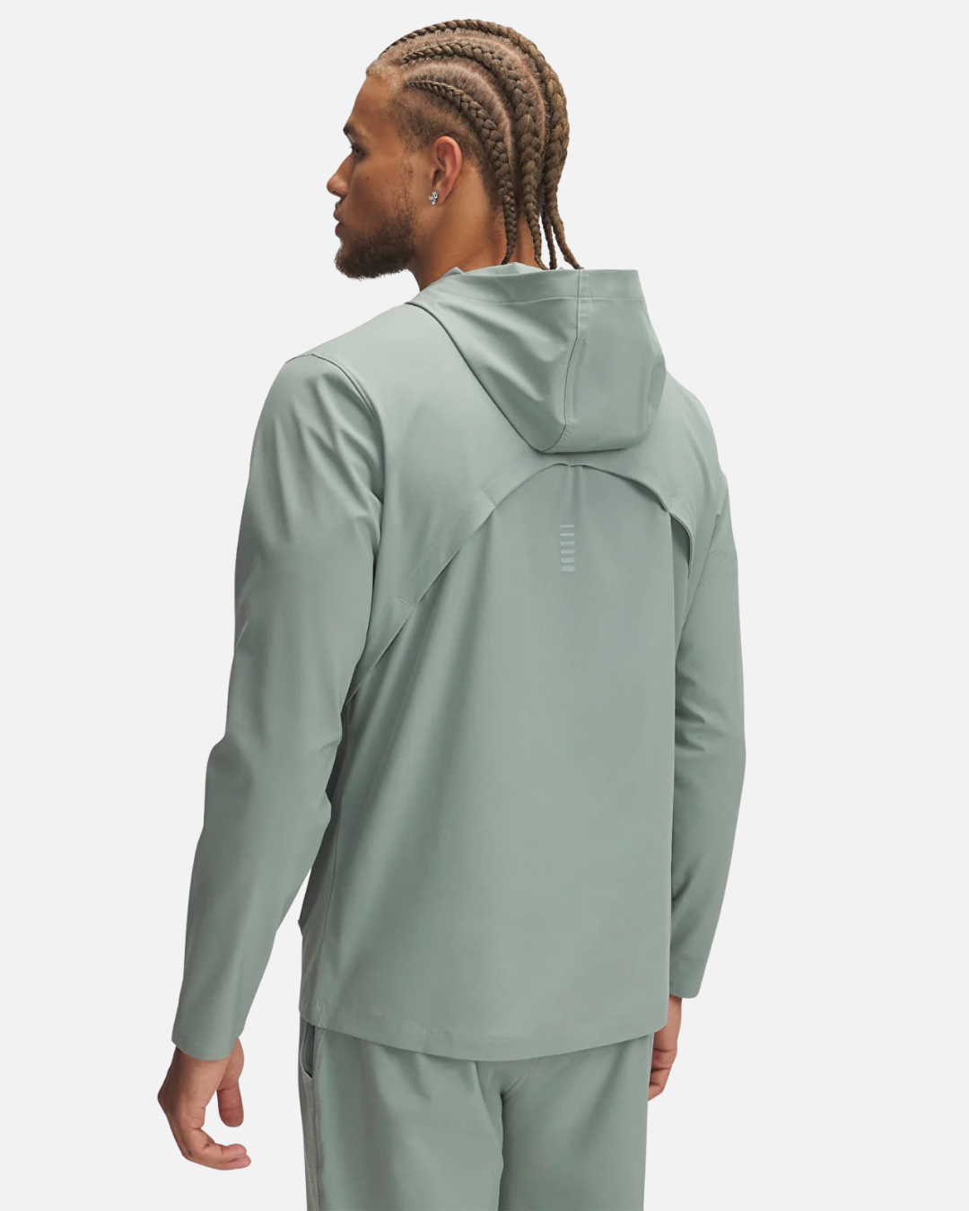 FootkornerTrainingsjacke Under Armour Running Outrun The Storm – Grün