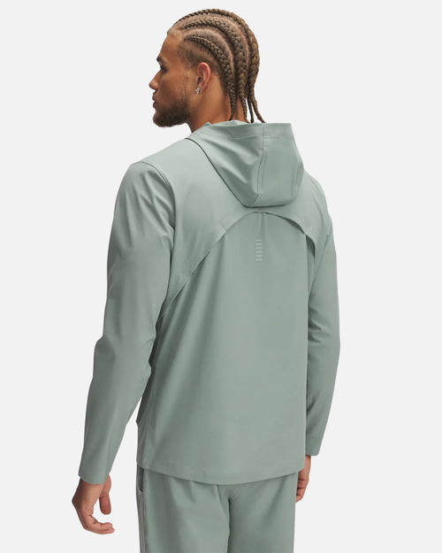 Trainingsjacke Under Armour Running Outrun The Storm – Grün - Footkorner