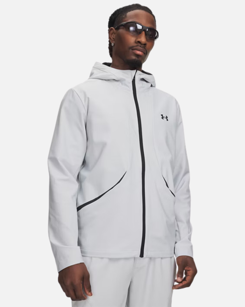 Under Armour Unstoppable Woven Track Jacket - Grey - Footkorner