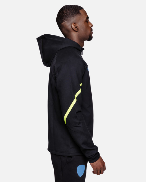 Giacca da allenamento dell'Arsenal - Nero/Blu/Giallo - Footkorner