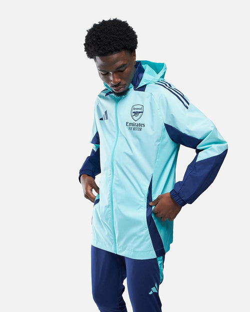 Veste Coupe-Vent Arsenal 2024/2025 - Bleu - Footkorner