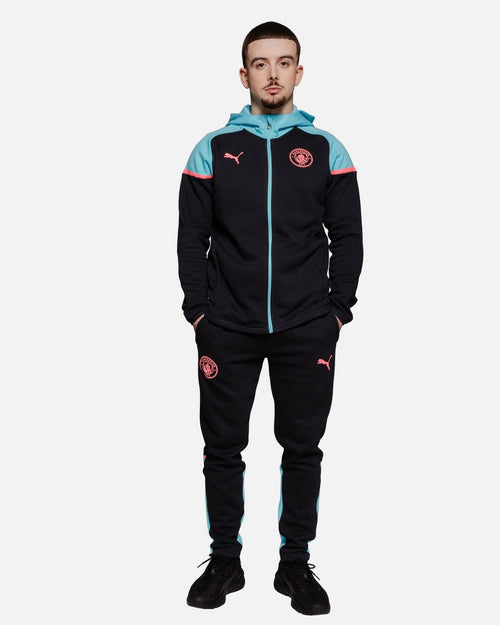 Manchester City Training Jacket - Black/Blue/Pink - Footkorner