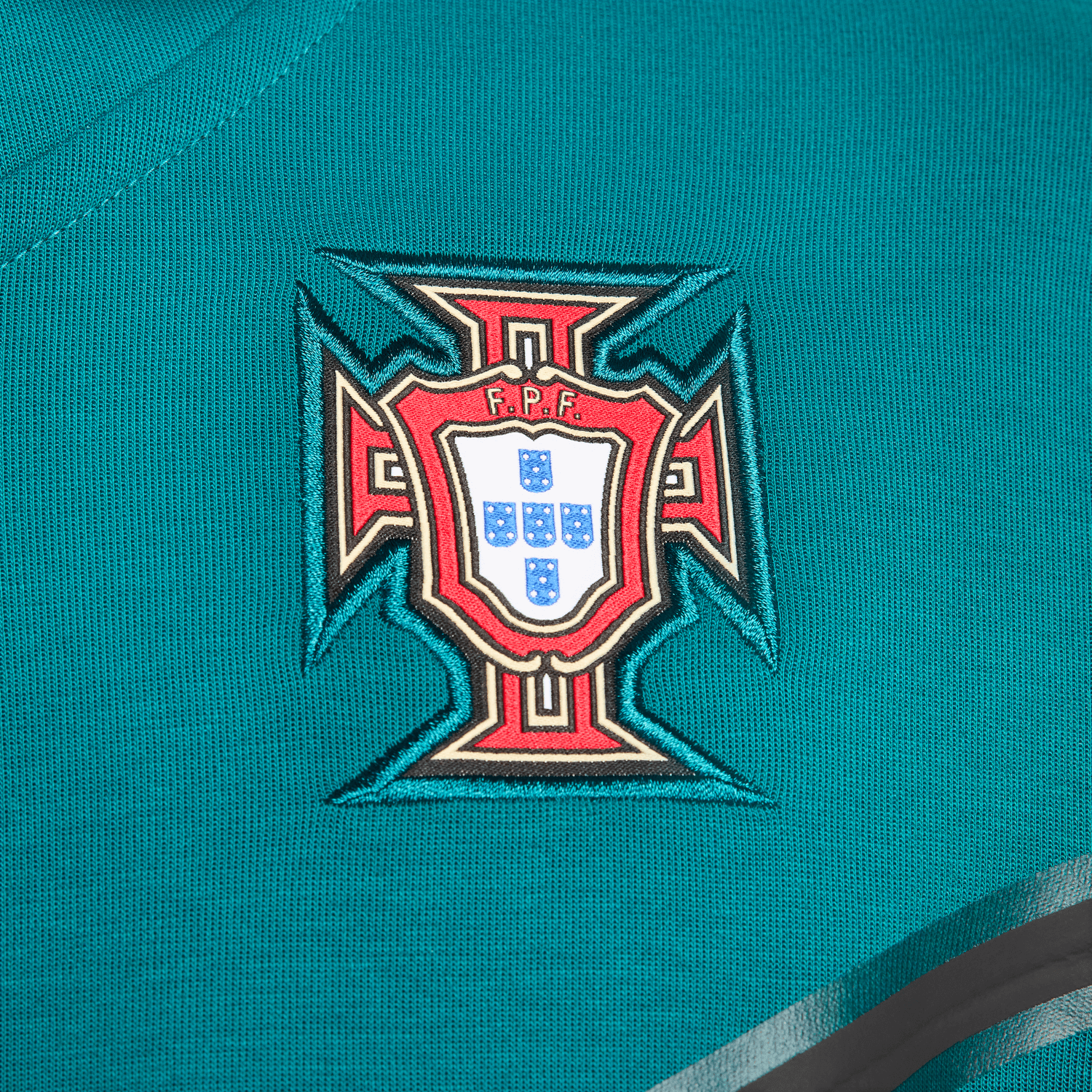 FootkornerPortugal 2024 Trainingsjacke – Türkis