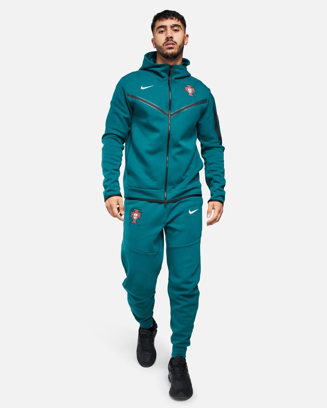 FootkornerPortugal 2024 Trainingsjacke – Türkis