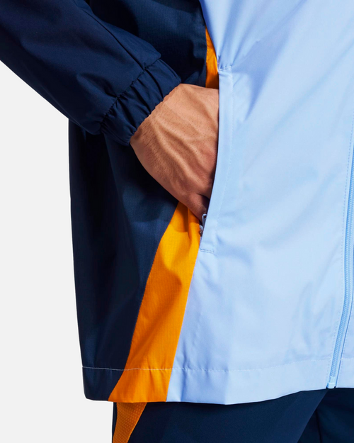 Veste Coupe-Vent Real Madrid 2024/2025 - Bleu/Jaune - Footkorner