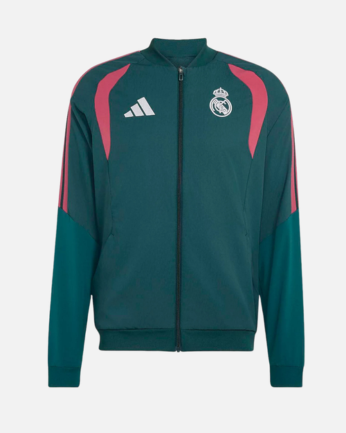 Real Madrid 2026/2027 Training Jacket - Green/Pink - Footkorner