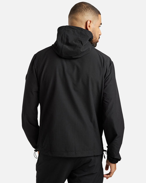 Helvetica Manday Training Jacket - Black - Footkorner