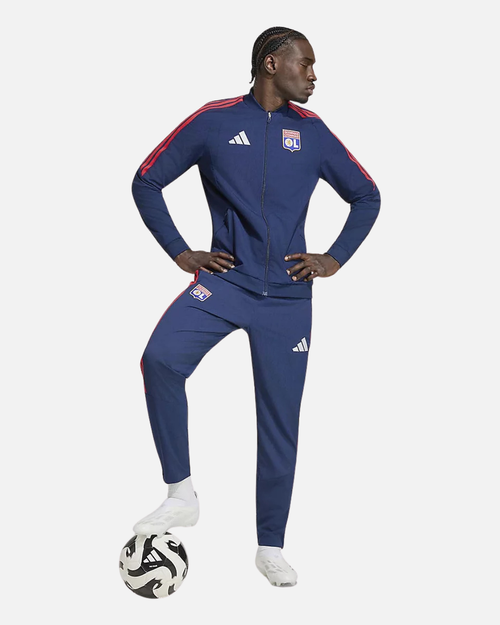Veste d'entrainement OL 2026/2027 - Bleu/Rouge - Footkorner