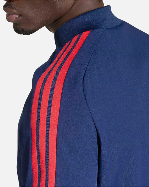 Veste d'entrainement OL 2026/2027 - Bleu/Rouge - Footkorner