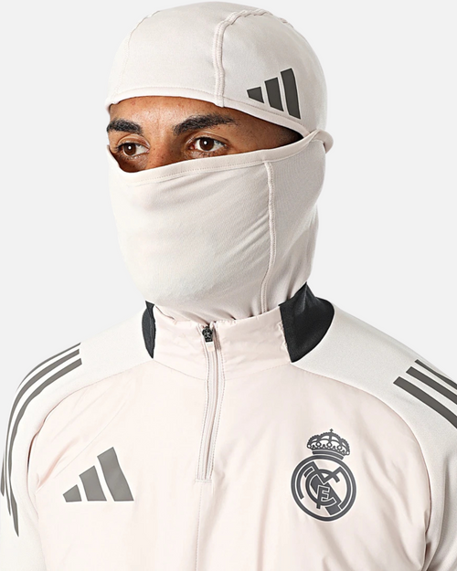 Veste Real Madrid cagoule intégrée 2024/2025 - Beige - Footkorner
