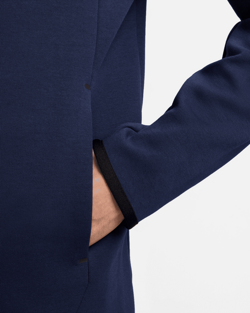 Französische Team Tech Fleecejacke 2024/2025 – Blau/Gold - Footkorner