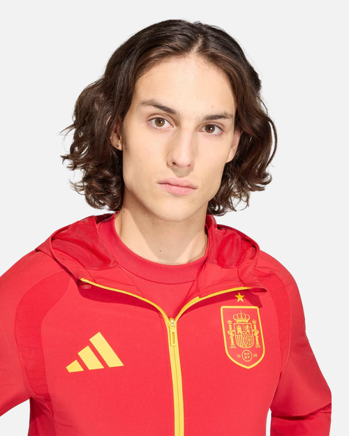 Veste Coupe-Vent Espagne Coupe du Monde 2026 - Rouge - Footkorner