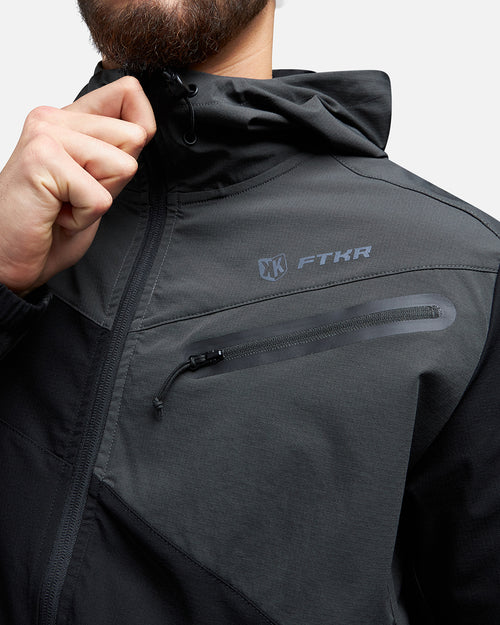 FK Hood Jacket - Black - Footkorner