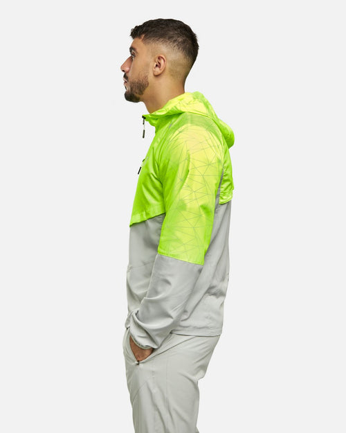 Veste FK running Lift - Gris/Jaune - Footkorner
