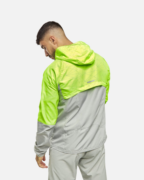 Veste FK running Lift - Gris/Jaune - Footkorner