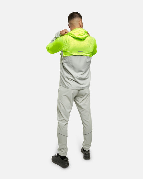 Veste FK running Lift - Gris/Jaune - Footkorner