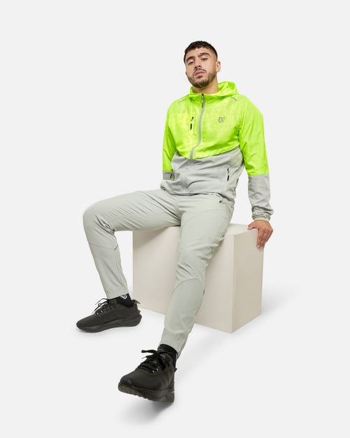 Veste FK running Lift - Gris/Jaune - Footkorner