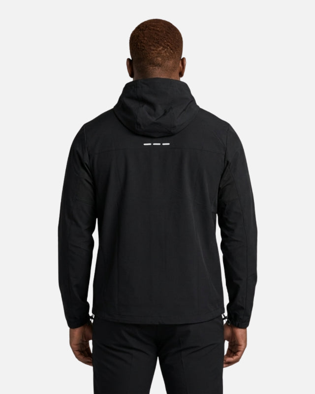 FootkornerJacke Helvetica Bolt Woven - Schwarz/Weiß