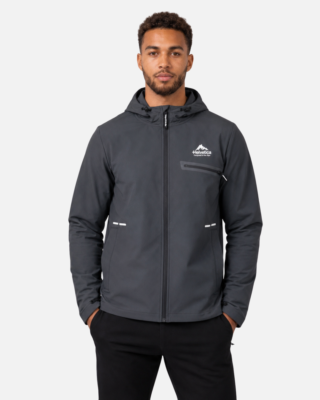 FootkornerVeste Helvetica Otawa 04 - Gris Foncé