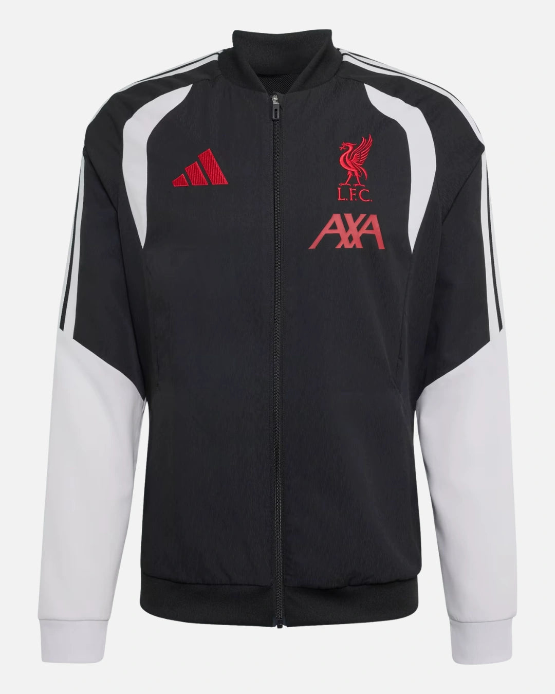 FootkornerLiverpool FC Jacke 2026/2027 - Schwarz/Weiß/Rot