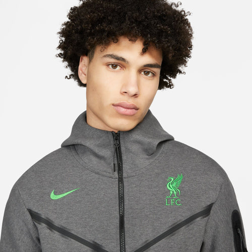 Chaleco Liverpool Tech Fleece 2023/2024 - Gris/Verde - Footkorner