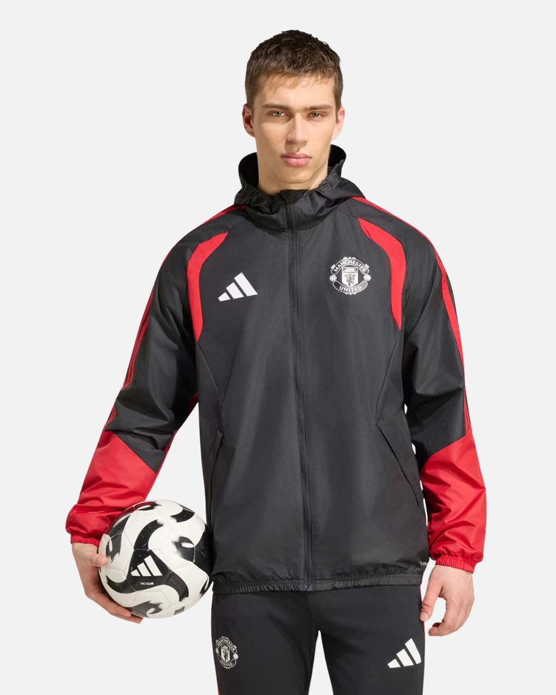 FootkornerVeste Manchester United 2026/2027 - Noir/Rouge