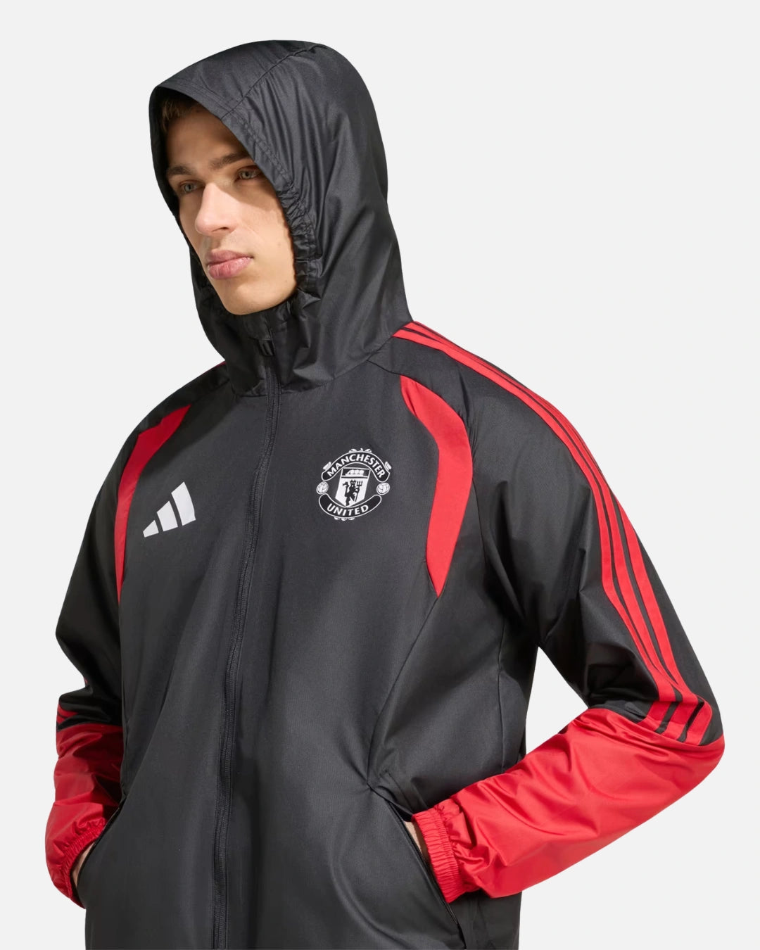 FootkornerVeste Manchester United 2026/2027 - Noir/Rouge