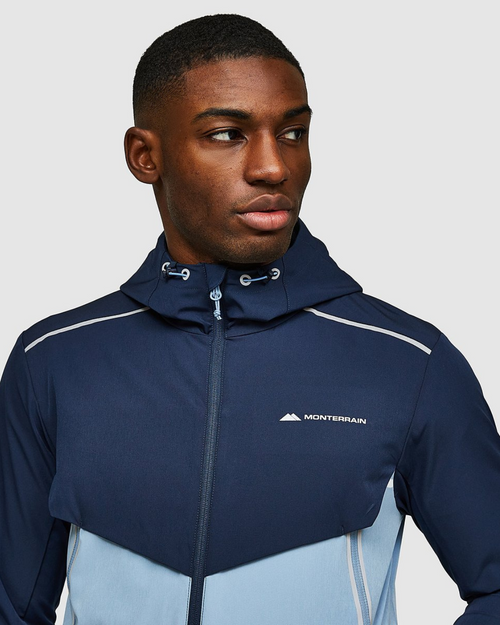 Veste Monterrain Refraction - Bleu - Footkorner
