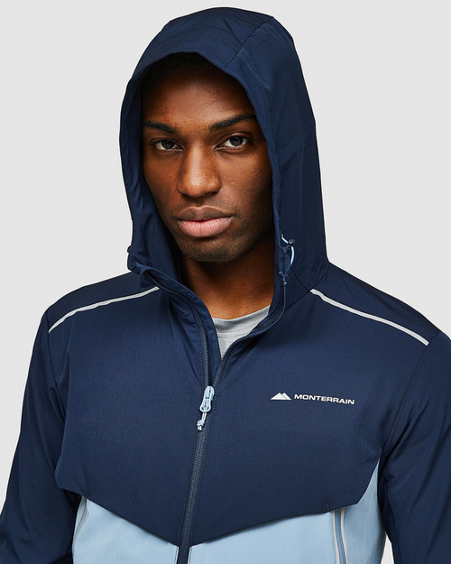 Veste Monterrain Refraction - Bleu - Footkorner