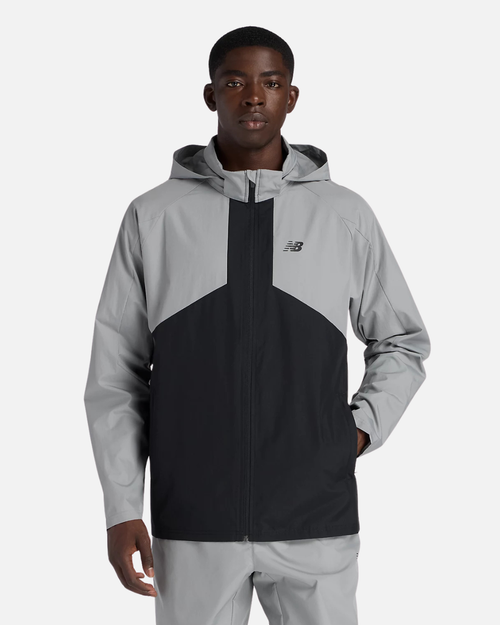 New Balance Utility Jacket - Grey/Black - Footkorner