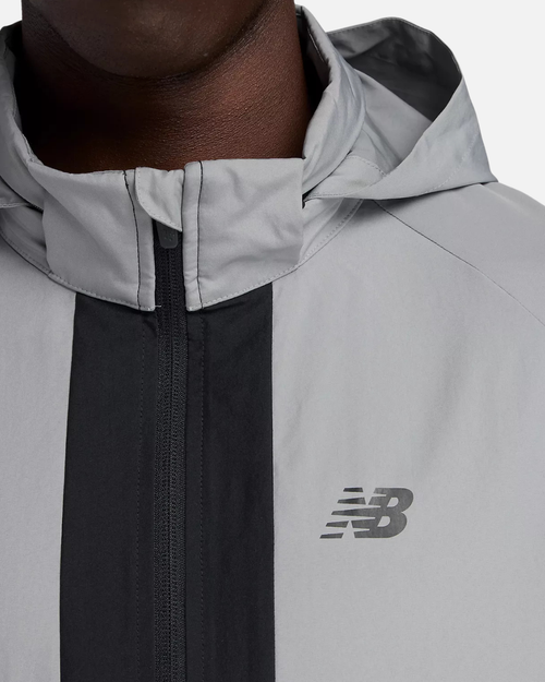 New Balance Utility Jacket - Grey/Black - Footkorner