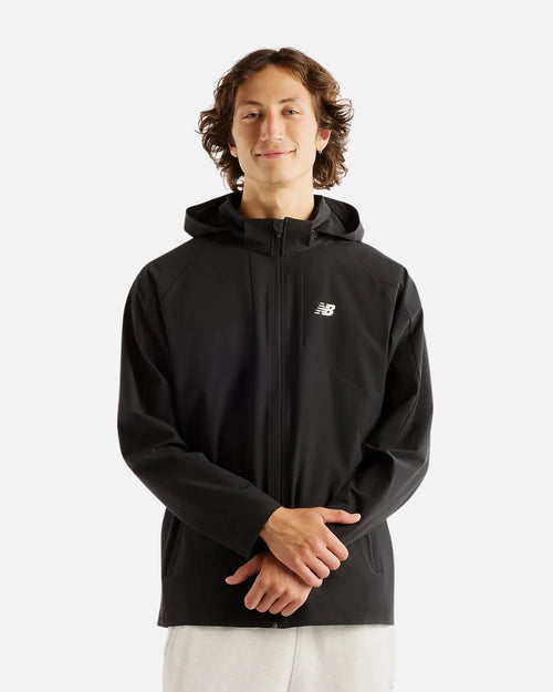 Chaqueta New Balance Utility Stretch Woven - Negro - Footkorner
