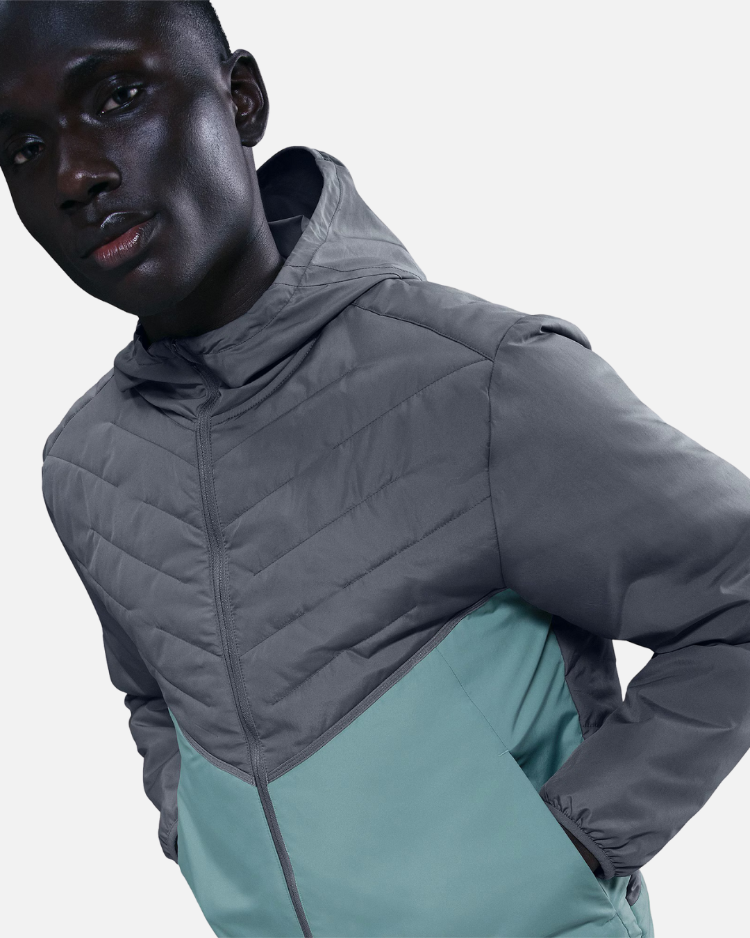 FootkornerVeste Nike Aerolayer - Gris/Bleu