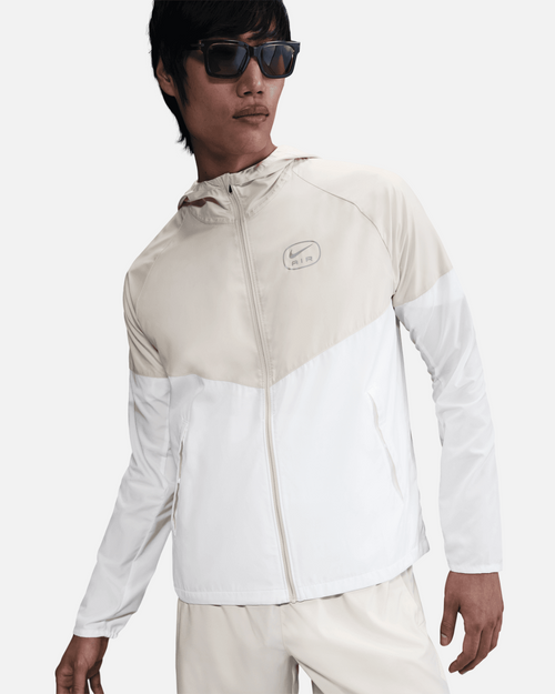 Veste Nike Running Air - Blanc/Beige/Doré - Footkorner