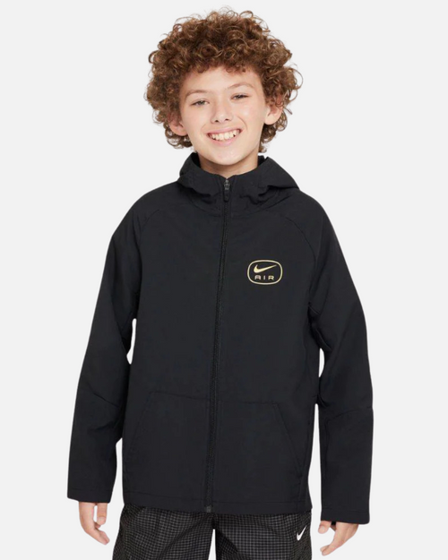 Chaqueta Nike Air Junior - Negro/Dorado - Footkorner