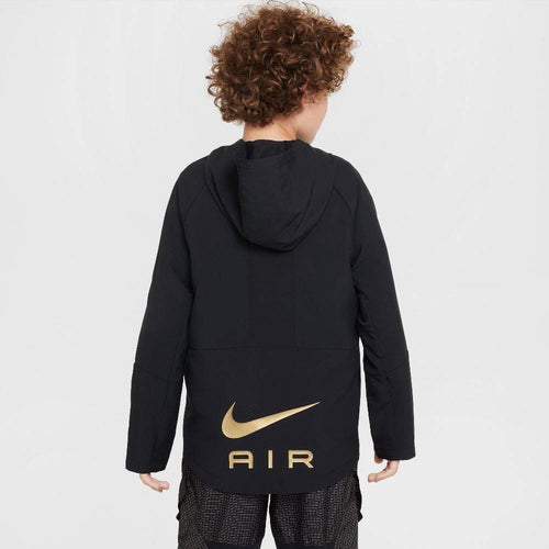 Chaqueta Nike Air Junior - Negro/Dorado - Footkorner