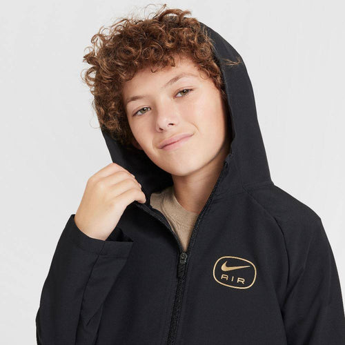 Chaqueta Nike Air Junior - Negro/Dorado - Footkorner