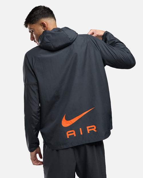 Nike Air Jacke – Schwarz/Orange - Footkorner