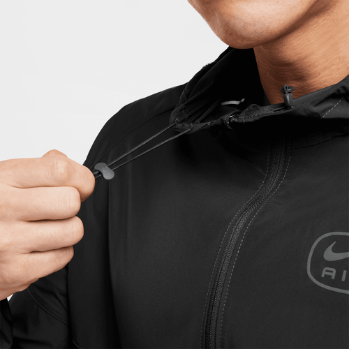 Nike Air Jacke – Schwarz/Orange - Footkorner