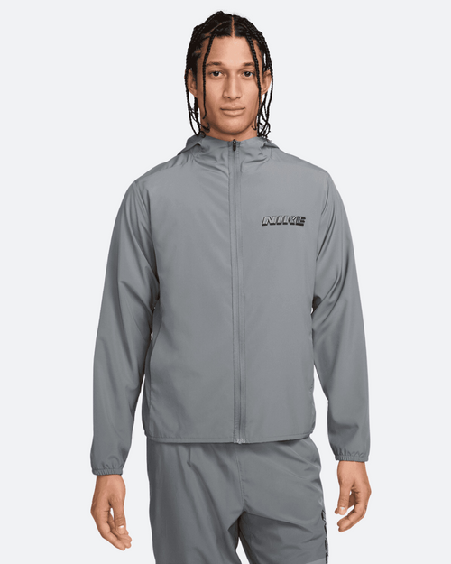 Nike Form Jacke – Grau/Schwarz - Footkorner