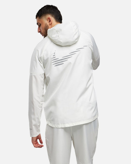 Veste Nike Running Miler Flash - Blanc - Footkorner