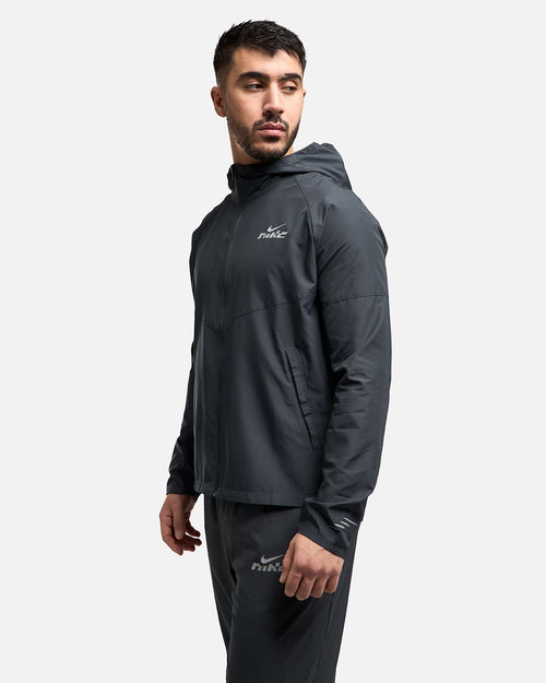 Nike Miler Flash Jacket - Gray - Footkorner