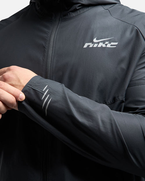 Nike Miler Flash Jacket - Gray - Footkorner